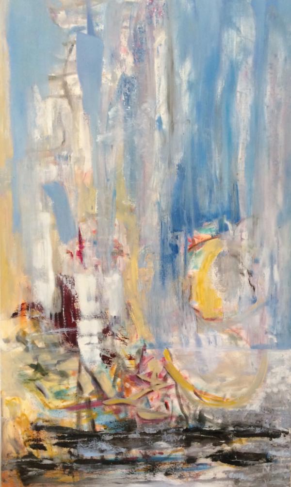 Sunset Sunrise, 36x60, 2017, Norma Trimborn
