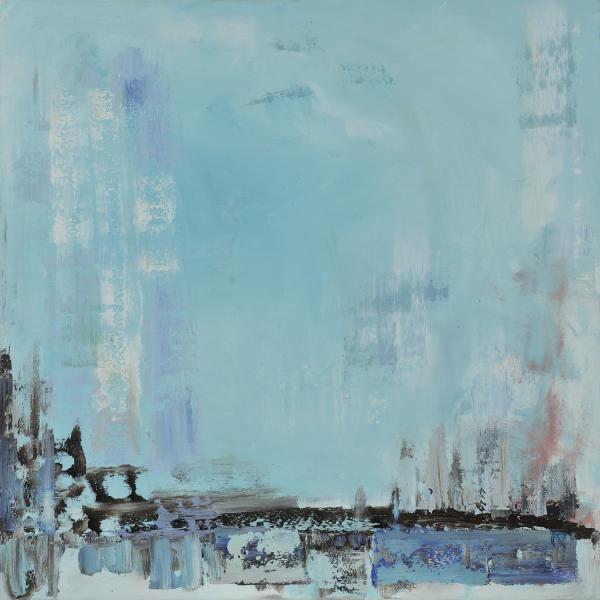 Caribbean Turquoise - 30x30, Norma Trimborn