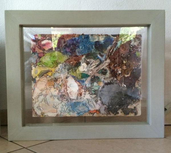 Framed Palette Tracing #29, Norma Trimborn