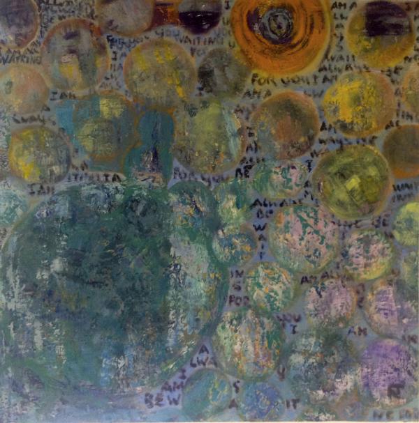 I'll always be waiting for you - 36x36, Norma Trimborn