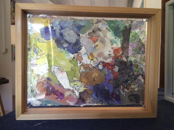Framed Palette Tracing #59, Norma Trimborn