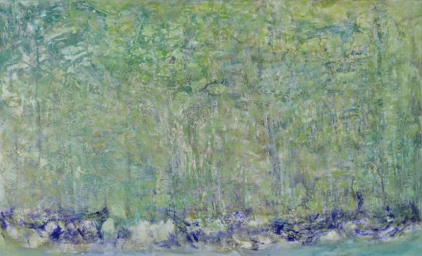 Rain Over Ocean - 60x36, Norma Trimborn