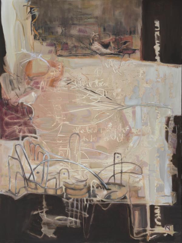 The best way to do it is to do it - 36x48, Norma Trimborn
