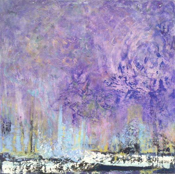 The risk of a wrong decision - 40x40, Norma Trimborn