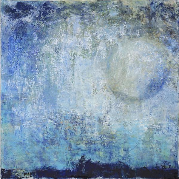 What day is it Asked Pooh it s today says Piglet. My favorite day Says Pooh-40x40-in-2012, Norma Trimborn
