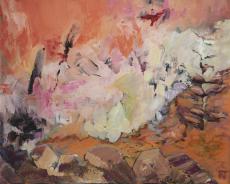 Black Bird Singing #2 - 30x24, Norma Trimborn