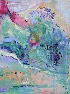 Caribbean Island -36x48, Norma Trimborn