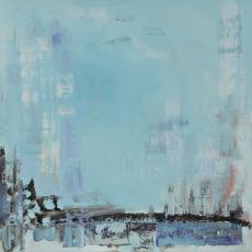 Caribbean Turquoise - 30x30, Norma Trimborn