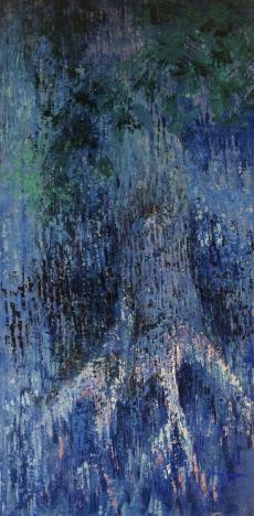 Rhapsodie of Blue - 24x48, Norma Trimborn