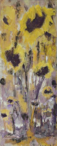 Sunflower#6 - 24x60, Norma Trimborn