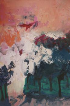The Traveling Bird#2 - 36x24, Norma Trimborn