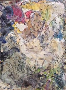 Waterfall Palette Tracing #28 - Norma Trimborn